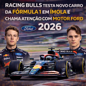 RACING BULLS TESTA NOVO CARRO DA FÓRMULA 1 EM ÍMOLA E CHAMA ATENÇÃO COM MOTOR FORD PARA 2026