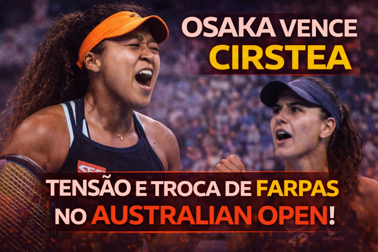 Clima esquenta em Melbourne: Osaka vence Cirstea e duelo termina com tensão no Australian Open