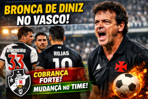 Bronca Pública, Pressão Tática e Mudanças no Vasco: O Impacto da Postura de Fernando Diniz na Estreia do Brasileirão