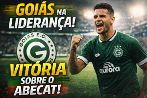 Goiás vence na Serrinha, soma pontos estratégicos e assume a liderança do grupo