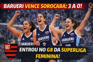 BARUERI DOMINA SOROCABA, ENTRA NO G8 E REFORÇA CANDIDATURA AOS PLAYOFFS DA SUPERLIGA FEMININA