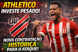 ATHLETICO FAZ INVESTIMENTO RECORDE E TRAZ EDWUIN CETRÉ PARA LIDERAR NOVA FASE DO ATAQUE
