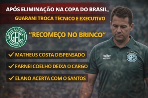 Guarani Inicia Reformulação Profunda Após Queda na Copa do Brasil e Redefine Comando para Buscar Acesso na Série C