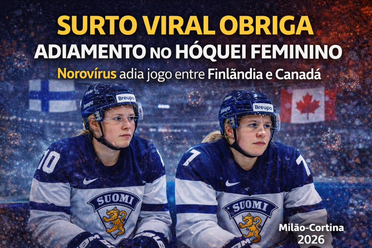 Surto Viral Obriga Mudança no Calendário do Hóquei Feminino em Milão-Cortina 2026