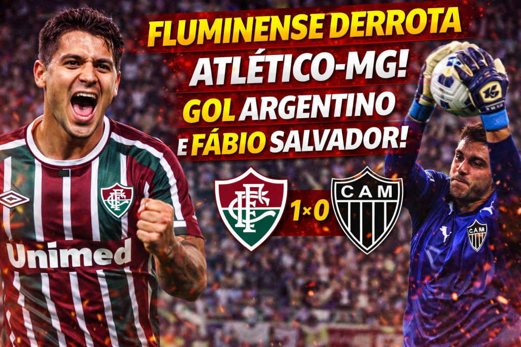 FLUMINENSE MOSTRA FORÇA NO MARACANÃ: GOL ARGENTINO, DEFESAS DE FÁBIO E VITÓRIA QUE MUDA O CENÁRIO DO BRASILEIRÃO
