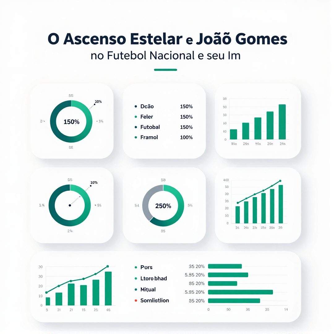 Infográfico - O Ascenso Estelar de João Gomes no Futebol Nacional e seu Impacto na Seleção Brasileira