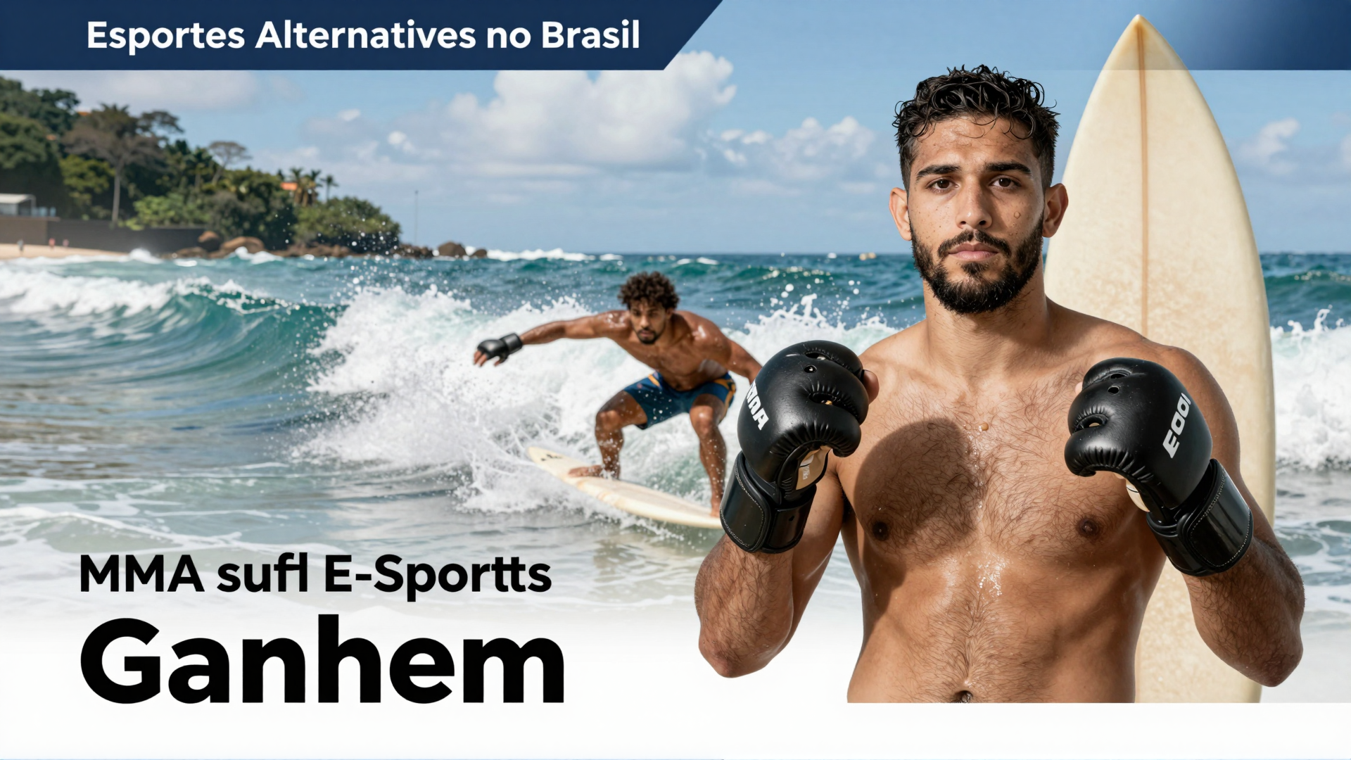 Esportes Alternativos no Brasil: MMA, Surf e E-Sports Ganham Força