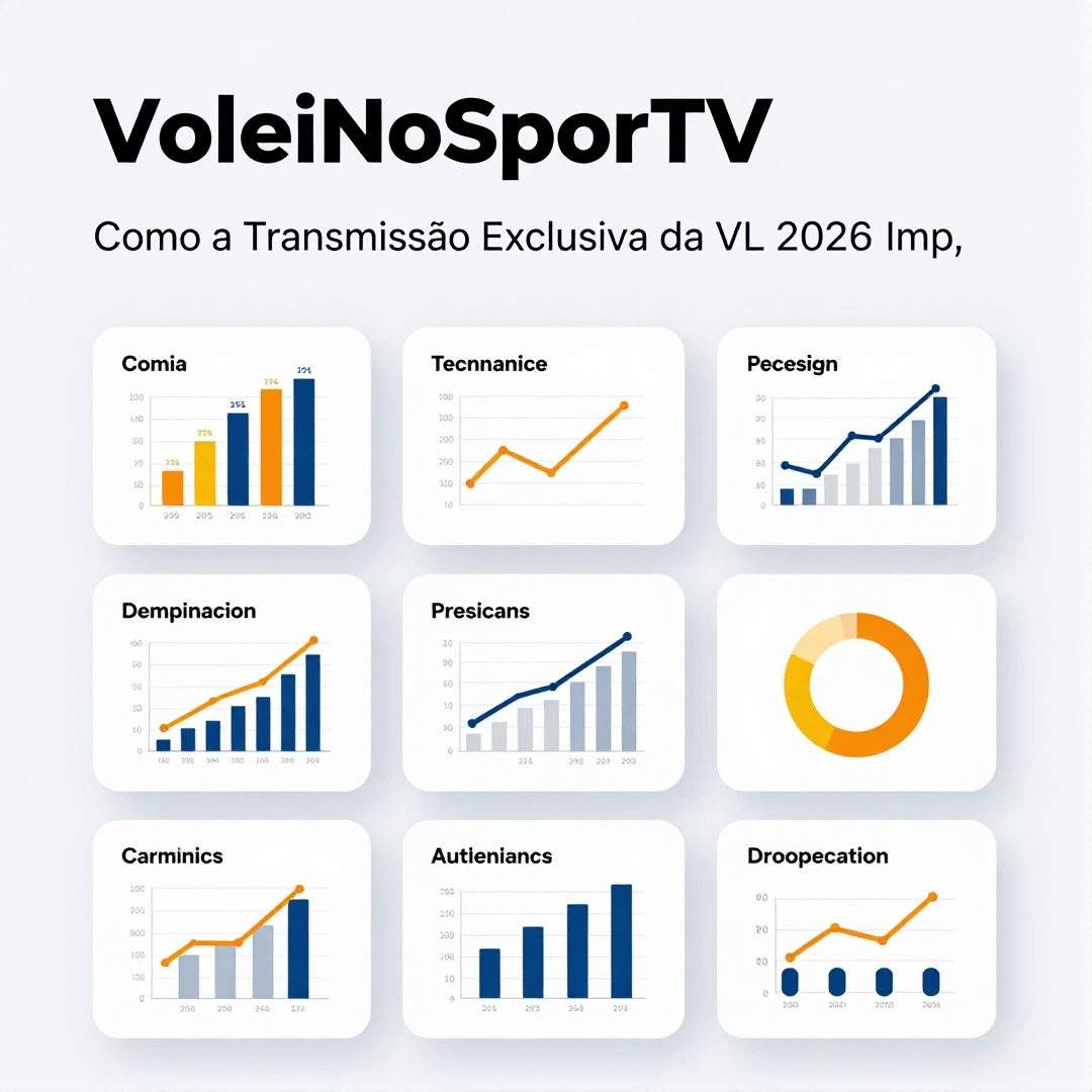 Infográfico - #VoleiNoSporTV: Como a Transmissão Exclusiva da VNL 2026 Impulsiona o Vôlei Feminino no Brasil