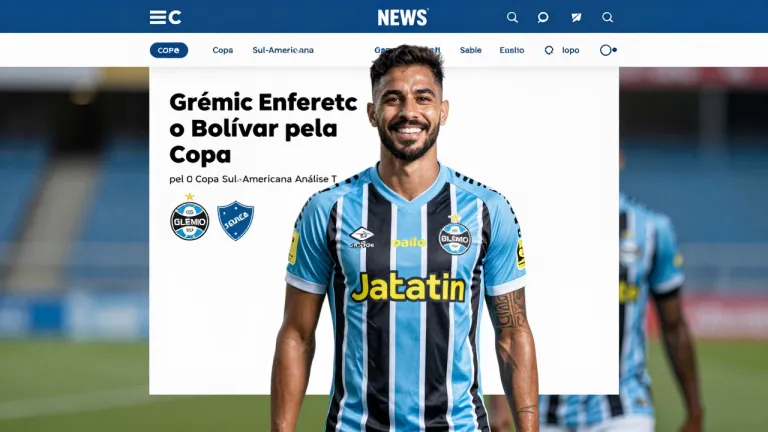 Grêmio Enfrenta o Bolívar pela Copa Sul-Americana: Análise Tática e Desafios no Alto Andino