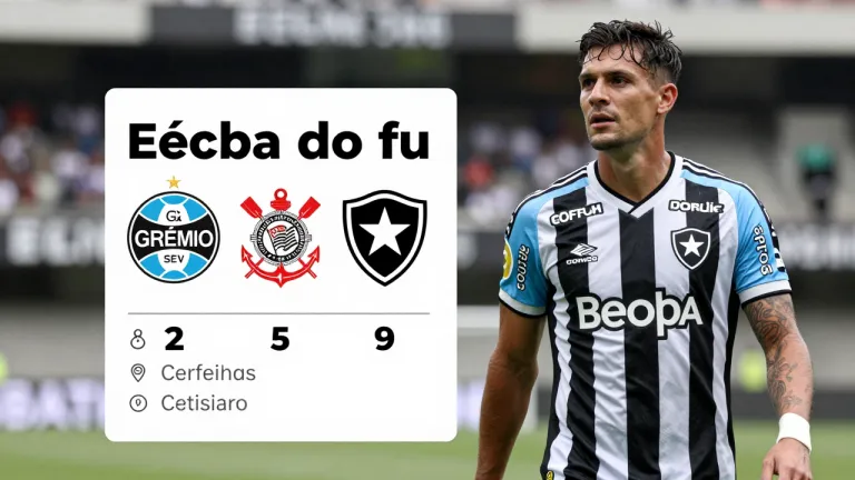 Grêmio, Corinthians e Botafogo lideram rodada decisiva do futebol brasileiro