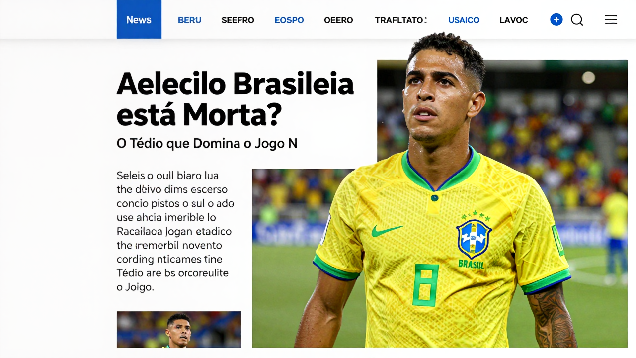 A Seleção Brasileira Está Morta? O Tédio que Domina o Jogo Nacional