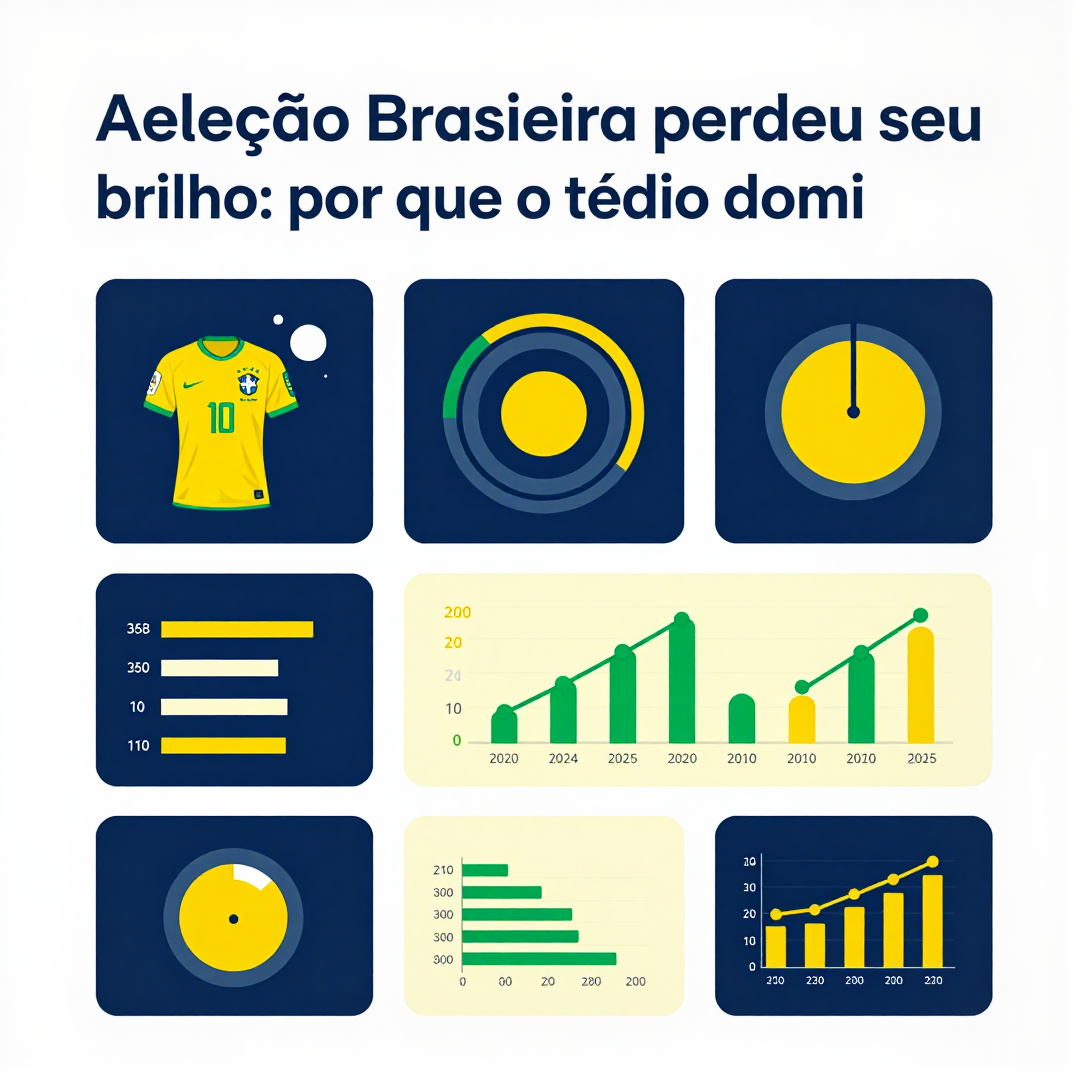 Infográfico - A Seleção Brasileira perdeu seu brilho: por que o tédio dominou a Copa e o que esperar para o futuro