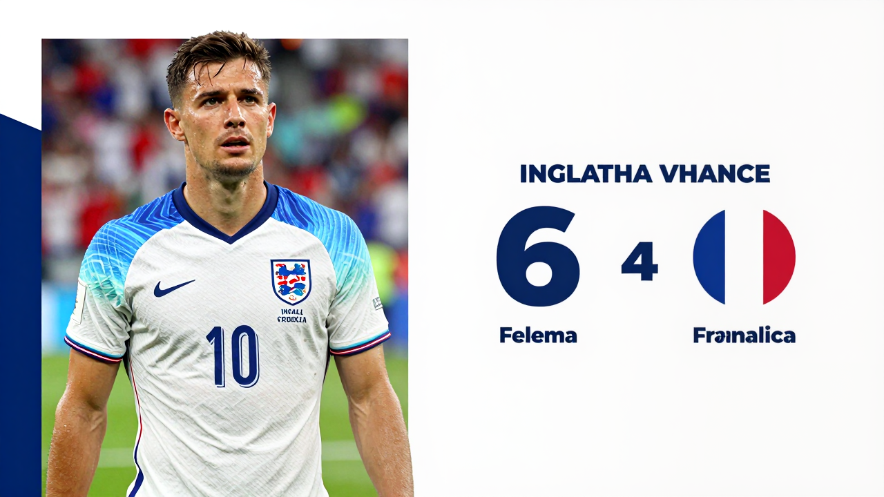 Inglaterra vence França por 6 a 4 e garante terceiro lugar na Copa do Mundo com recorde histórico