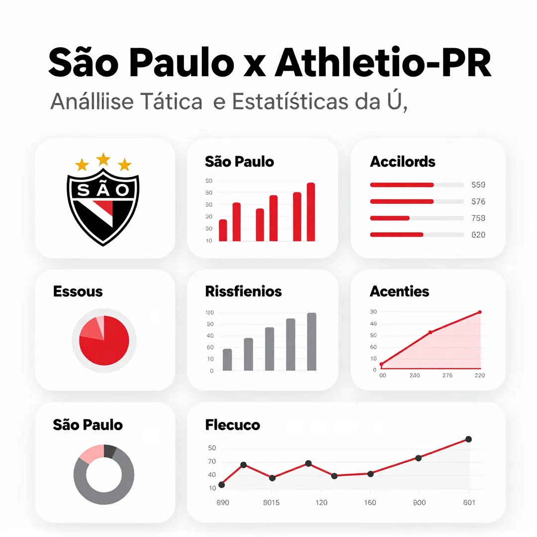 Infográfico - São Paulo x Athletico-PR: Análise Tática e Estatísticas da Última Batalha