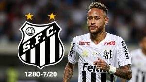 Neymar retorna à Vila Belmiro, marca e salva o Santos da virada da Chapecoense no Brasileirão