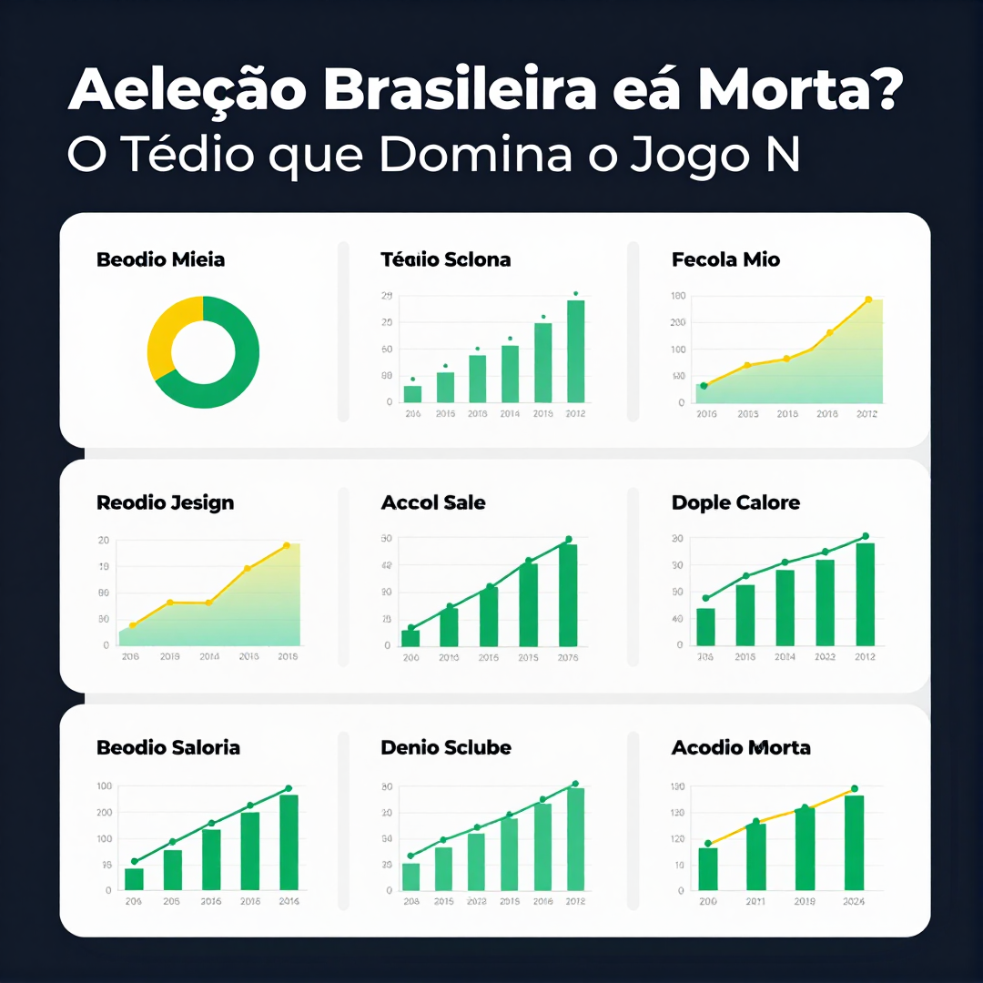 Infográfico - A Seleção Brasileira Está Morta? O Tédio que Domina o Jogo Nacional