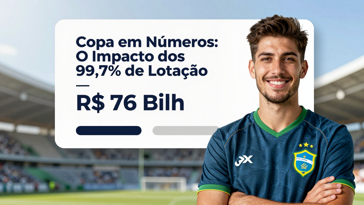 Copa em Números: O Impacto dos 99,7% de Lotação e R$ 76 Bilhões à Fifa no Futebol Nacional