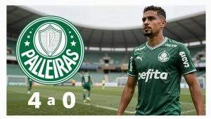 Palmeiras Derruba Vitória por 4 a 0 e Grita Baixo na Luta pelo Título