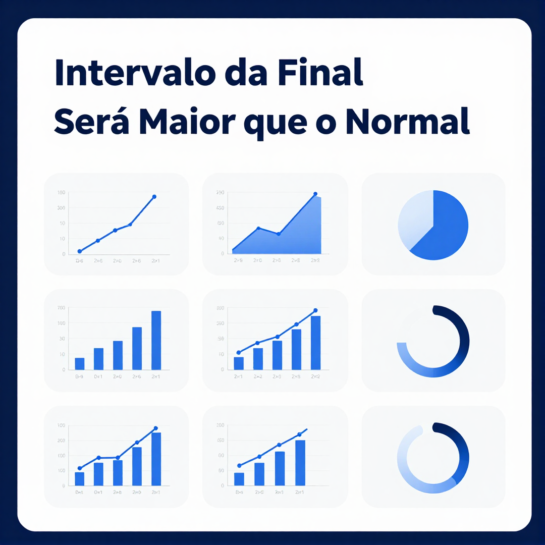 Infográfico - Intervalo da Final Será Maior que o Normal; Entenda os Motivos Técnicos e Climáticos