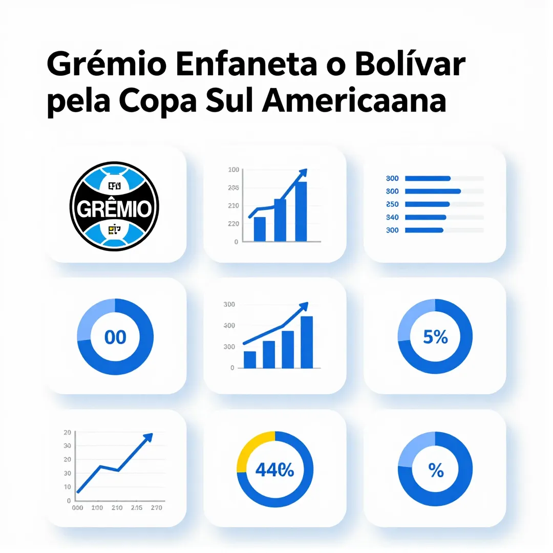 Infográfico - Grêmio Enfrenta o Bolívar pela Copa Sul-Americana: Análise Tática e Desafios no Alto Andino
