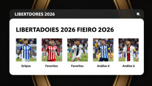 Libertadores 2026: Grupos Confirmados, Favoritos e Análise das Chaves