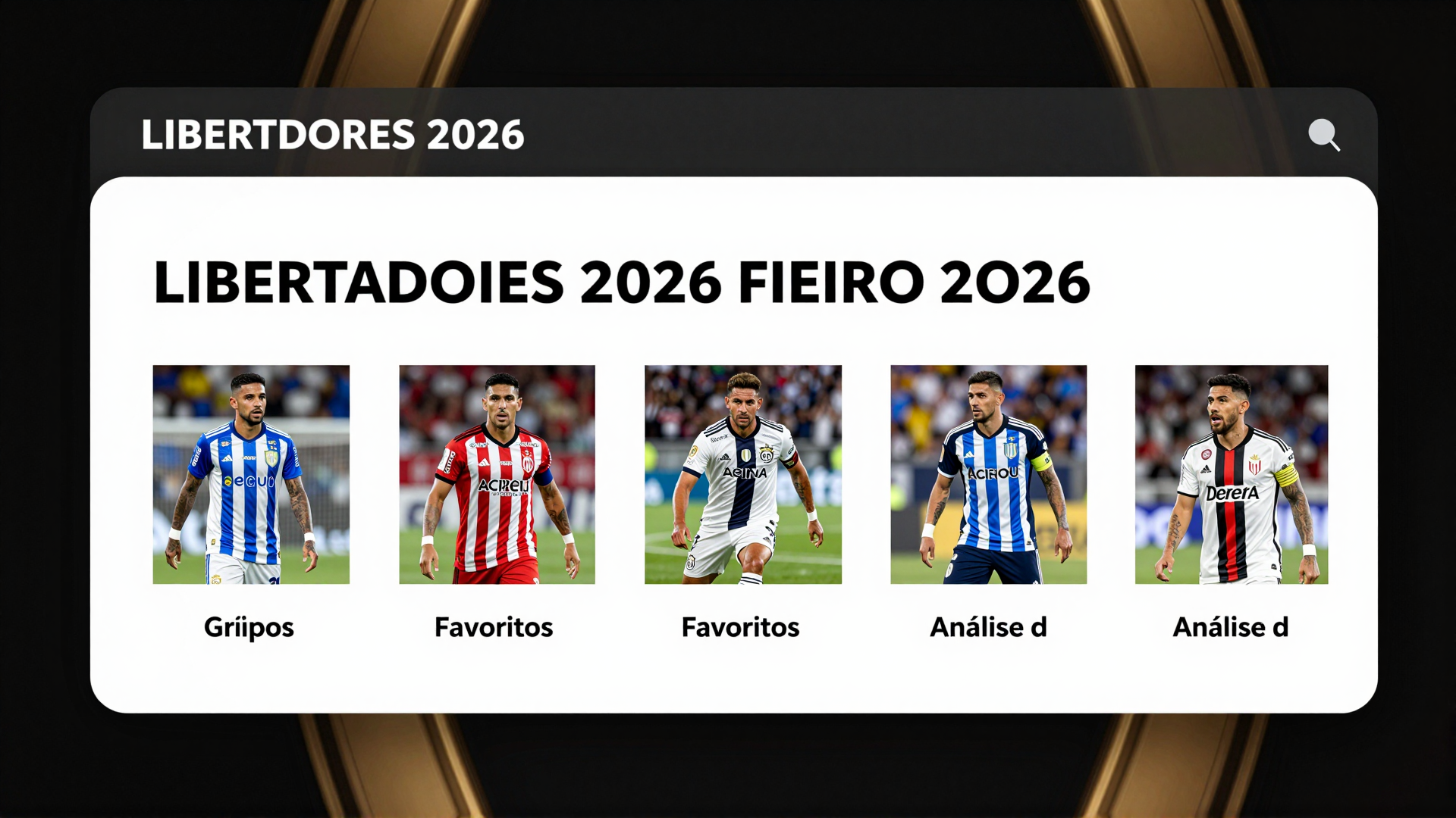 Libertadores 2026: Grupos Confirmados, Favoritos e Análise das Chaves