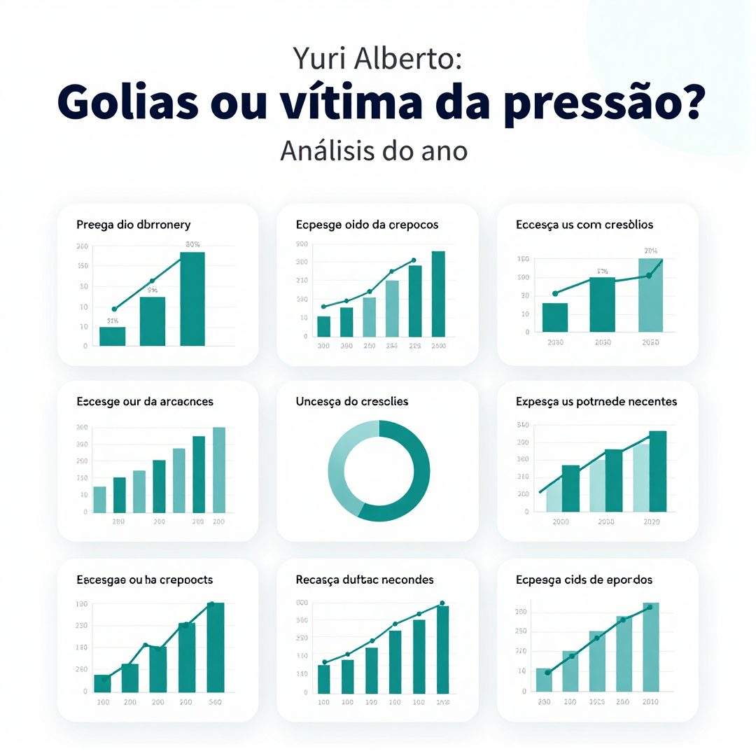 Infográfico - Yuri Alberto: golias ou vítima da pressão? A análise do ano conturbado no Milan