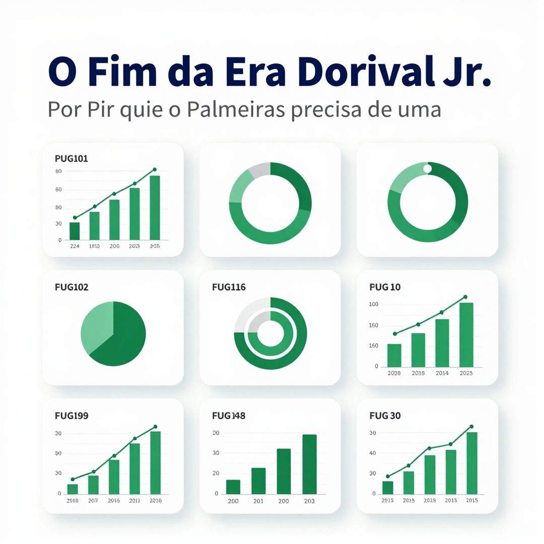 Infográfico - O Fim da Era Dorival Jr.: Por que o Palmeiras precisa de uma nova identidade tática