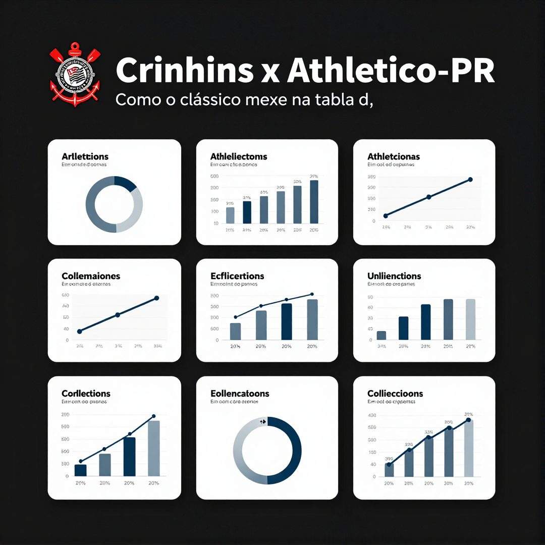 Infográfico - Corinthians x Athletico-PR: como o clássico mexe na tabela do Brasileirão 2025