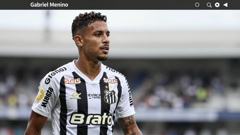 Gabriel Menino brilha pelo Santos e reforça esperança de recuperação do Peixe em temporada desafiadora