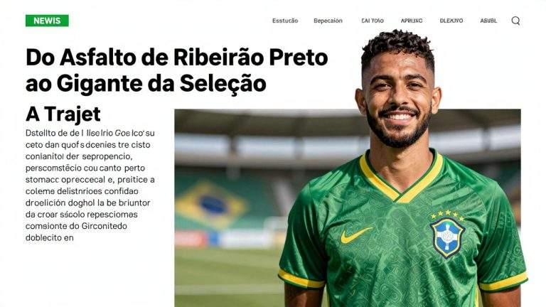 Do Asfalto de Ribeirão Preto ao Gigante da Seleção: A Trajetória de João Gomes