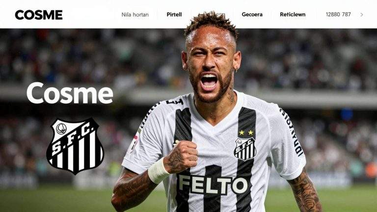 Cosme: Neymar marca e mostra sua fúria, mas Santos perde pontos importantes