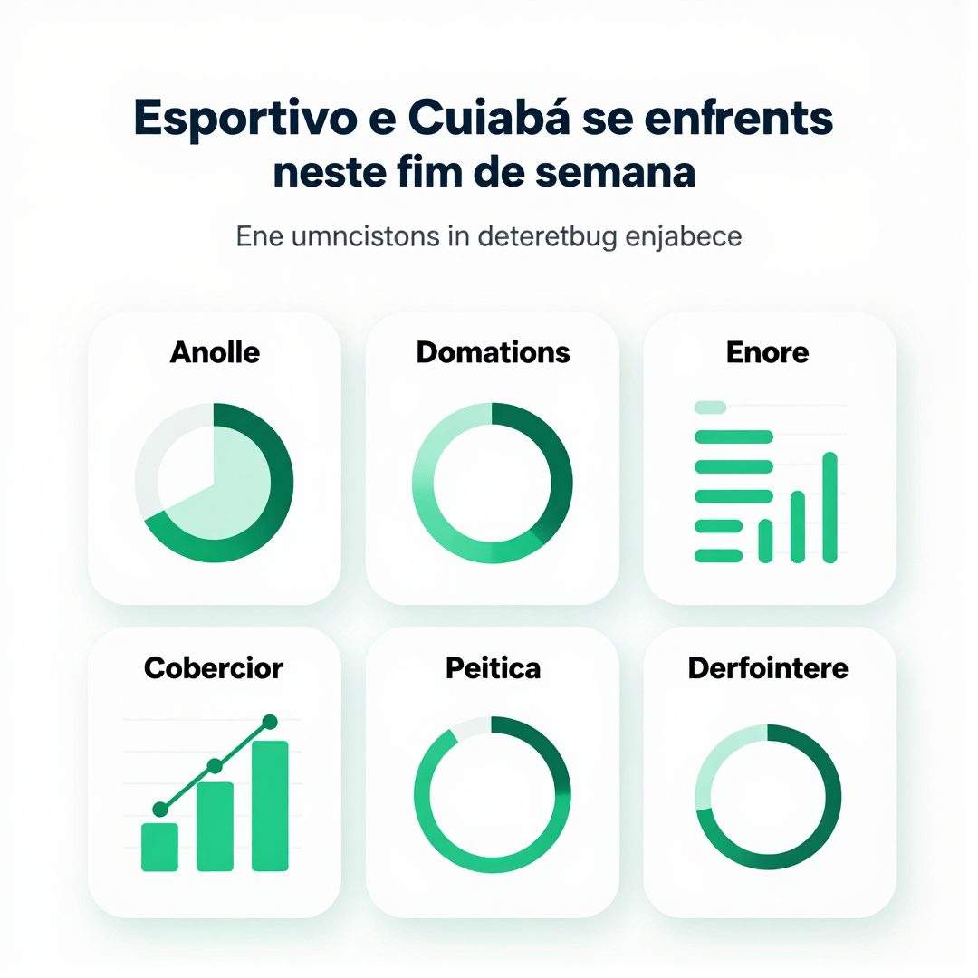 Infográfico - Esportivo e Cuiabá se enfrentam neste fim de semana: análise tática, elenco e o que está em jogo no Brasileirão