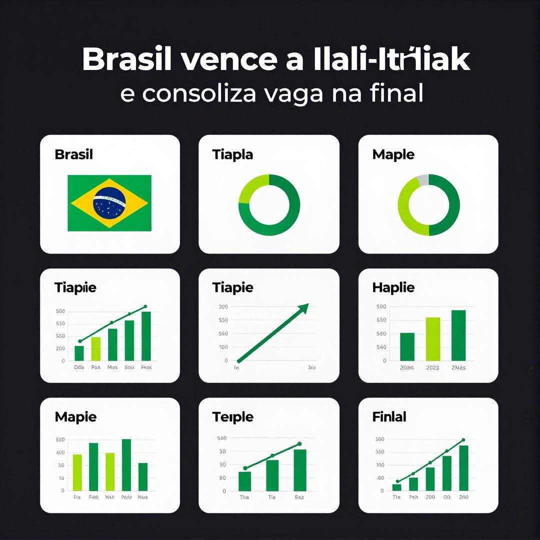 Infográfico - Brasil vence a Itália no tie-break e consolida vaga na final da VNL feminina de 2026