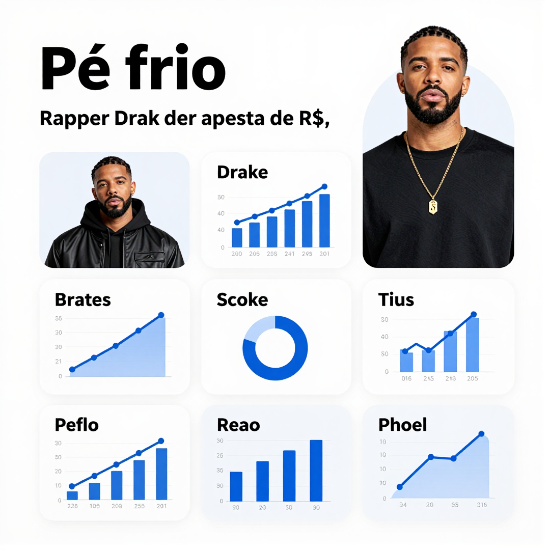 Infográfico - “Pé frio” ataca novamente e rapper Drake perde aposta de R$ 7,5 mi na Argentina