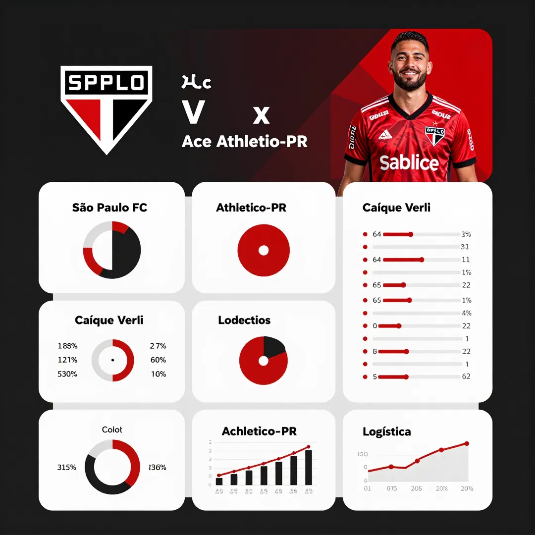 Infográfico - São Paulo FC x Athletico-PR: Caíque Verli brilha e logística da Linha 13 define clima no Morumbi