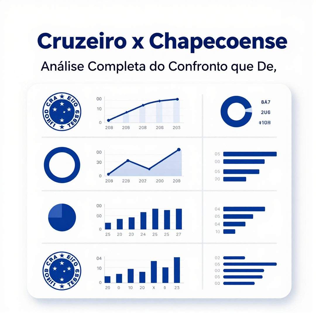 Infográfico - Cruzeiro x Chapecoense: Análise Completa do Confronto que Define Rumos no Brasileiro