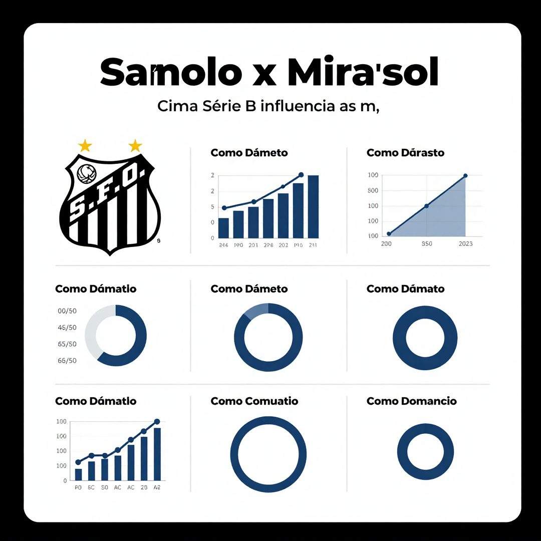 Infográfico - Santos x Mirassol: como o duelo pela Série B influencia as metas de promoção dos clubes