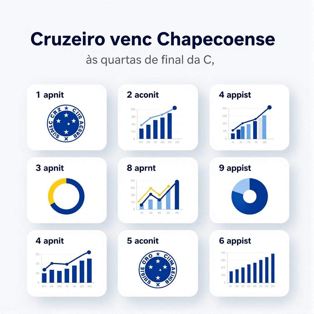Infográfico - Cruzeiro vence Chapecoense e avança às quartas de final da Copa do Brasil com solidez defensiva