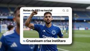 Notas de R$3 na torcida do Cruzeiro revelam crise institucional no clube