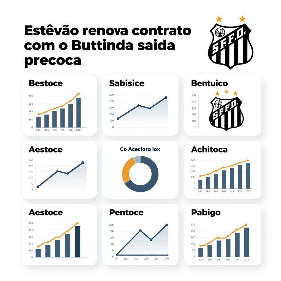 Infográfico - Estêvão renova contrato com o Santos e blinda saída precoce para a Inglaterra