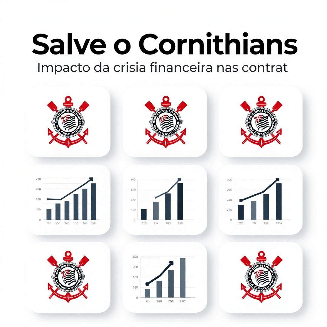 Infográfico - Salve o Corinthians: impacto da crise financeira nas contratações e no elenco para a próxima temporada