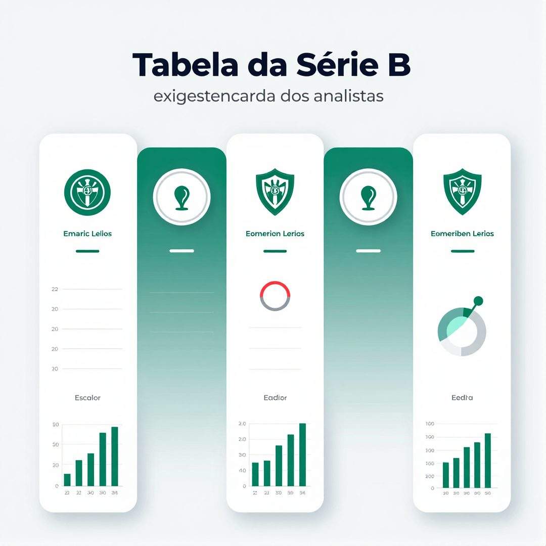 Infográfico - Tabela da Série B exige atenção redobrada dos analistas com mudanças constantes nos grupos de classificação