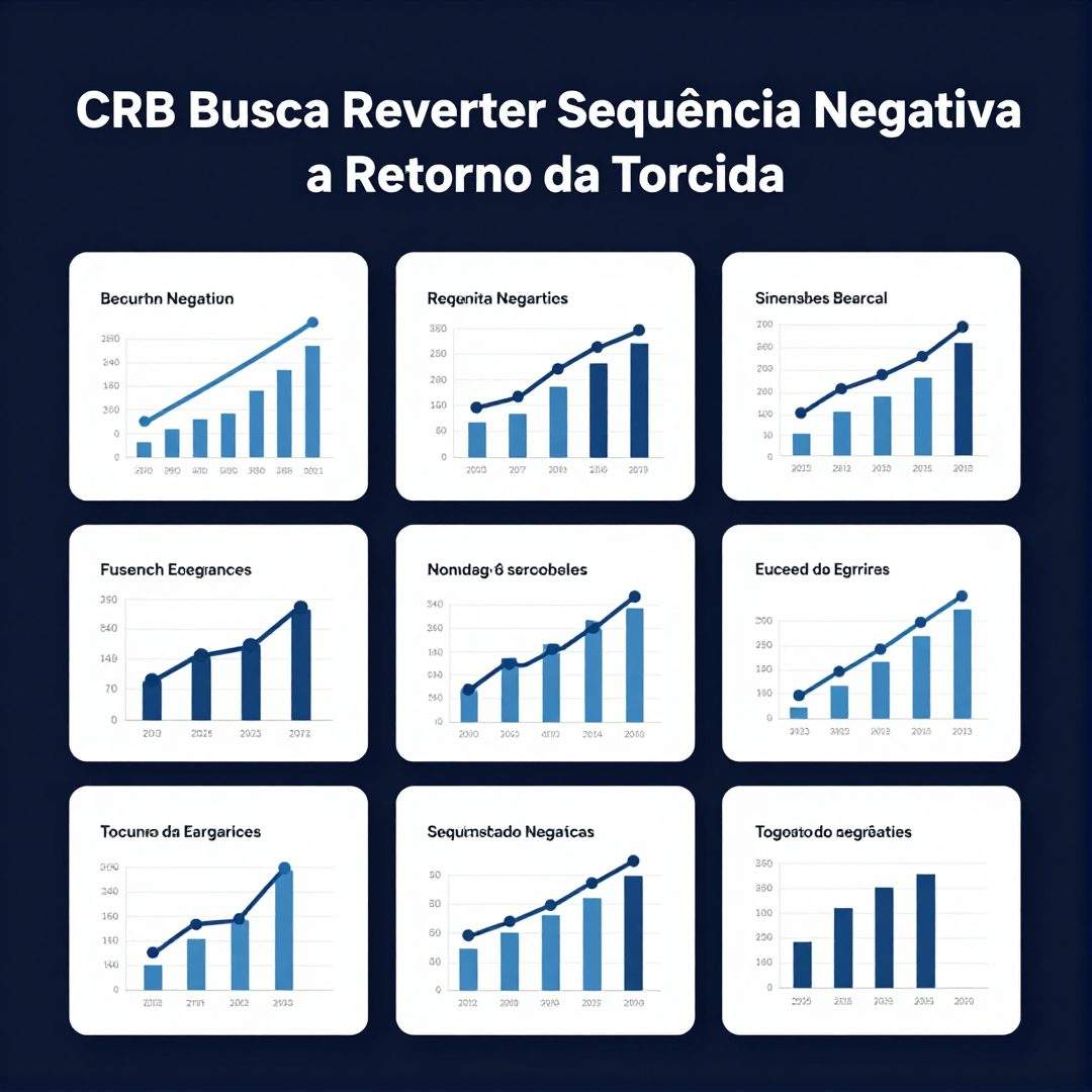 Infográfico - CRB Busca Reverter Sequência Negativa com Retorno da Torcida e Novas Estratégias Ofensivas