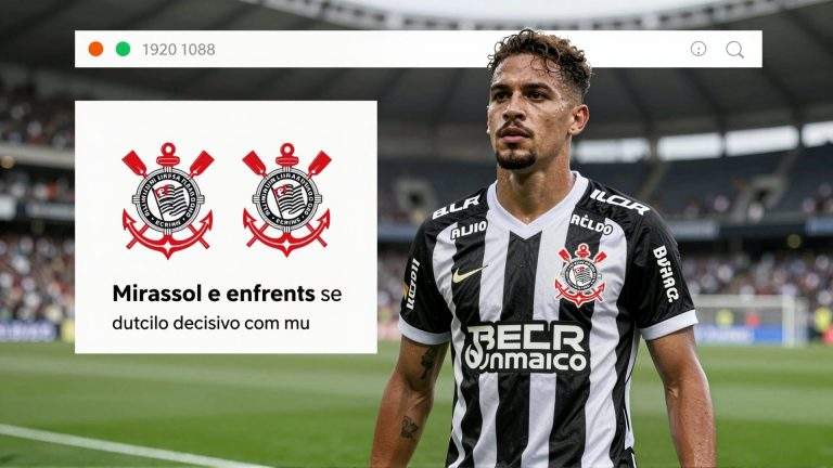 Mirassol e Corinthians se enfrentam em duelo decisivo com mudanças táticas importantes