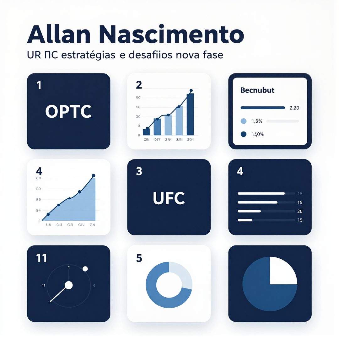 Infográfico - Allan Nascimento no UFC: estratégias e desafios da nova fase do MMA brasileiro