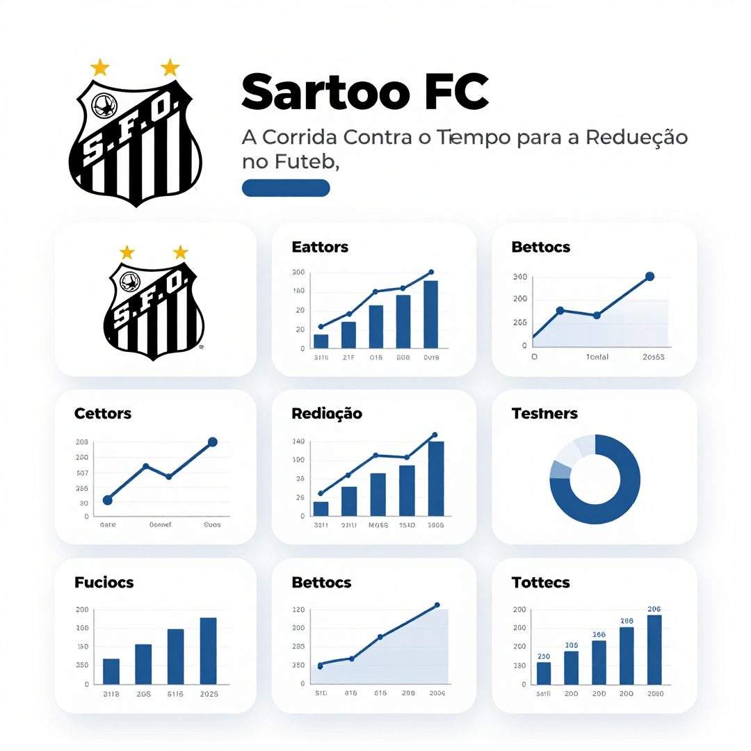 Infográfico - Santos FC: A Corrida Contra o Tempo para a Redenção no Futebol Nacional