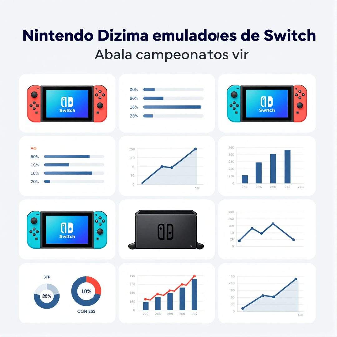 Infográfico - Nintendo dizima emuladores de Switch e abala campeonatos virtuais dos clubes brasileiros