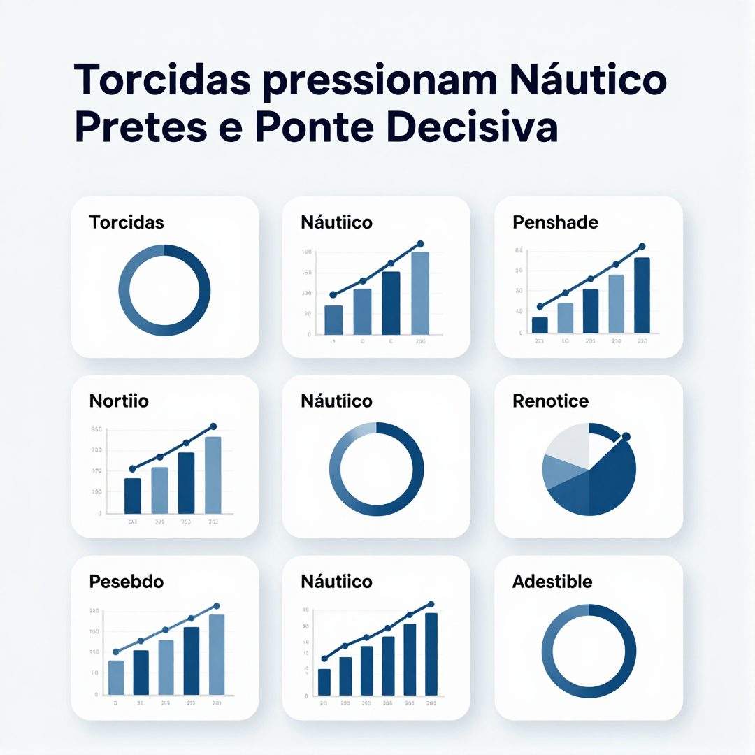 Infográfico - Torcidas pressionam Náutico e Ponte Preta em semana decisiva pela permanência na Série B