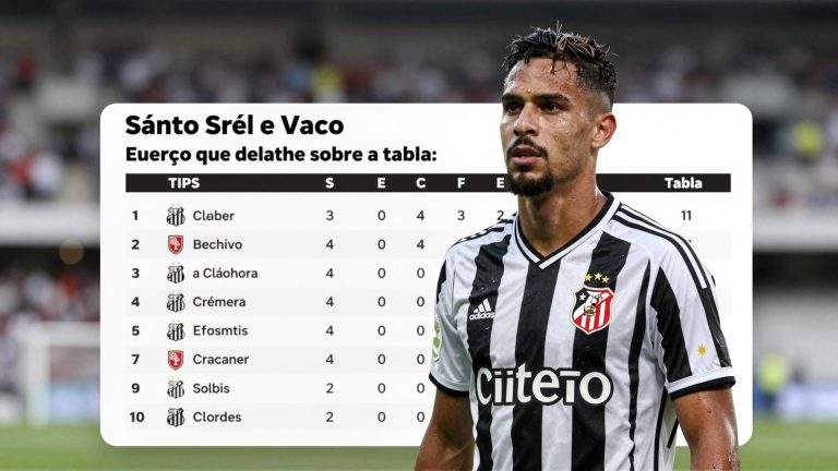 Santos e Vasco: Clássico que reacende debates sobre a tabela do Brasileirão Série A